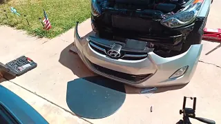 instalación fog lights Hyundai elantra 2011-2016