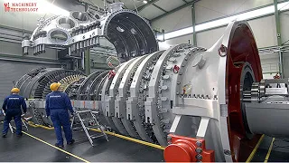 Amazing generator manufacturing process at the Siemens factory - Heavy Duty Electric Generator