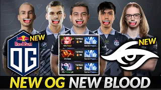 NEW OG vs SECRET - UNBELIEVABLE performance New Generation of DOTA 2