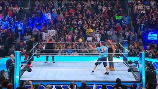 John Cena Saves LA Knight from Solo Sikoa and Jimmy Uso - WWE SmackDown 10/6/2023