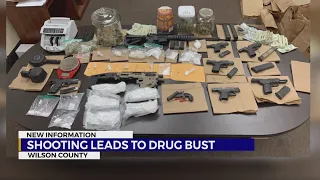 Shooting leads to Wilson County drug bust
