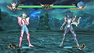 Andromeda Shun vs Lyra Orphee (Hardest AI) - Saint Seiya: Soldiers' Soul