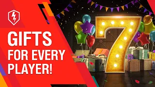 WoT Blitz Turns 7! Get Your Presents!