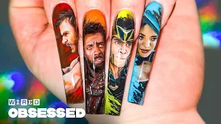 How This Woman Paints Hyperrealistic Nail Art | Obsessed | WIRED