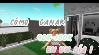 como ganar 40k-100k en bloxburg #roblox #bloxburg