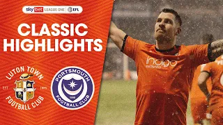 LATE DRAMA 🥶 | Luton Town 3-2 Portsmouth | Classic Highlights