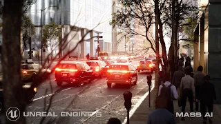 Unreal Engine 5 | Real City: San Francisco | Mass AI