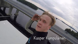 Over the train stunt - Kasper Kumpulainen