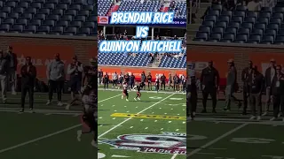 🏈Brenden Rice VS Quinyon Mitchell⚡| BOLT BROS | LA Chargers  #nfl #football