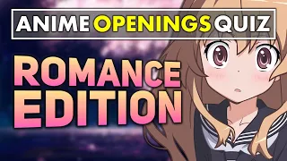 ANIME OPENINGS QUIZ: Ultimate ROMANCE Checklist ✅💕 【90 SONGS! – Easy/Medium/Hard】