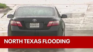 Dallas-Fort Worth weather: Cars stranded in North Texas flooding