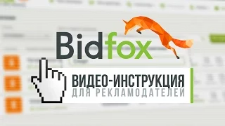 BidFox  инструкция для Рекламодателя