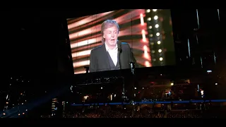 Paul McCartney inducting Foo Fighters: Rock & Roll Hall of Fame 2021