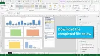 How to Create a Dashboard Using Pivot Tables and Charts in Excel (Part 3)