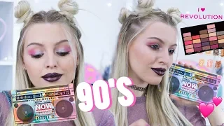 I Heart revolution NOW THATS WHAT I CALL MAKEUP 90S tutorial