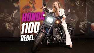 ДОСТОЙНЫЙ КОНКУРЕНТ БОЛЬШИМ КРУИЗЕРАМ - HONDA CMX 1100 REBEL