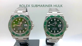 Rolex Hulk. Определяем подделку высокого уровня - ААА.