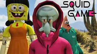 GTA SQUIDWARDS SQUID GAME ! || GTA MOD Gameplay || Konas2002