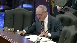 Senator Risch Questions SBA Officials on Expanding Access to Capital