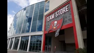 Checking Out The New Tampa Bay Buccaneers Team Store At Raymond James Stadium