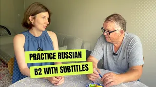 INTERVIEW WITH RUSSIAN GRANDPA. Soros teacher. Stories of his childhood and youth. B1+ Russian SUBS