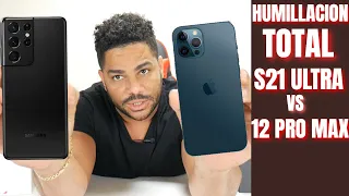 Galaxy S21 Ultra VS Iphone 12 Pro Max TOTAL Humiliation