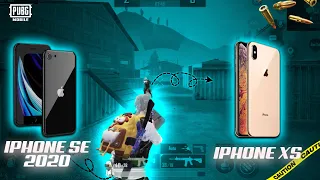 IPHONE SE 2020 VS IPHONE XS TDM TEST | IPHONE SE PUBG TEST | PUBG MOBILE GAMEPLAY