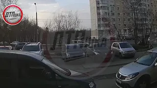 ДТП на Лукинской улице с мотоциклом 31 марта 2019