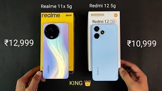 Redmi 12 5G vs Realme 11x 5G Full Comparison | Camera, Display, Performance, Battery, Best 5g phone