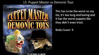 All 13 Puppet Master Movies Ranked (Worst to Best)