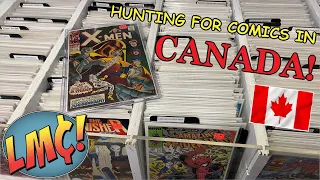 Hunting for Rare Comic Books in CANADA! Antique Shop and Comic Store Finds!