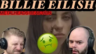 This one shook us !! BILLIE EILISH - YOU SHOULD SE ME IN A CROWN |  Metalheads reaction