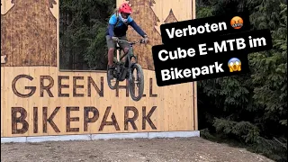 Mit dem Cube E-MTB im Bikepark Green Hill ! Cube Stereo Hybrid 160 TM ! Whistler feeling in Germany