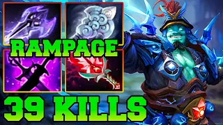 39 Kills & Rampage Storm Spirit !! Storm Spirit Dota 2 Pro Gameplay Guide Build Mid Patch - 7.35