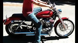 Vance & Hines Straightshots for Sportster Sound Comparison