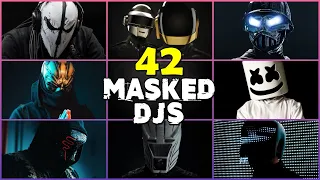 42 MASKED DJS (42 DJS QUE USAN MASCARAS)