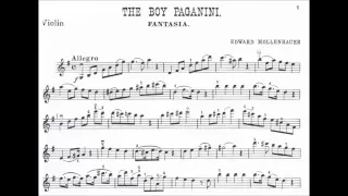 Mollenhauer, Edward  The Infant (+the Boy) Paganini Fantasia for violin + piano