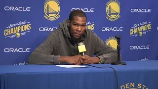 Durant not surprised about missed call because 'the refs missed a lot tonight'
