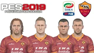 Totti + Batistuta = Roma 2002 PES 2019 | Real Let's Game
