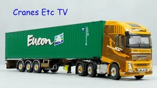 WSI Volvo FH4 + Container Trailer 'Niek Dijkstra' by Cranes Etc TV