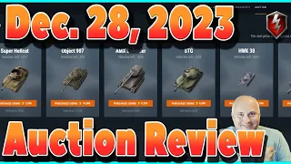 What to Buy at the Auction Dec. 28, 2023 WOT Blitz | Littlefinger on World of Tanks Blitz