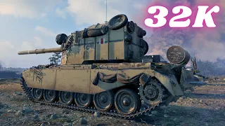 32K Damage with FV4005 Stage II  12K & 2x FV4005 -10K Damage World of Tanks Replays