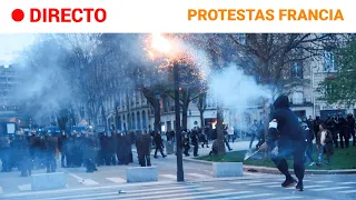 FRANCIA: 10ª JORNADA de PROTESTAS en contra de la REFORMA de PENSIONES de MACRON | RTVE
