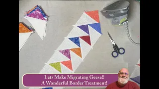 Migrating Geese - An effective border treatment!!