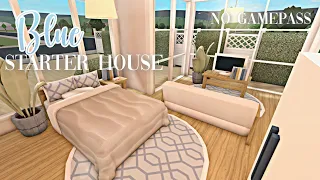 Roblox Bloxburg - No Gamepass Blue Starter Beach House - Minami Oroi