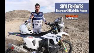 Skyler Howes- Husqvarna FR450 Rally Bike