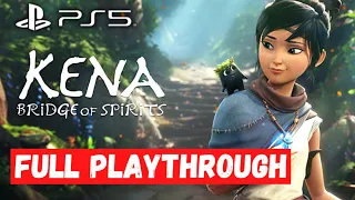 🔴 KENA: BRIDGE OF SPIRITS PS5 Gameplay Walkthrough (Full Game)