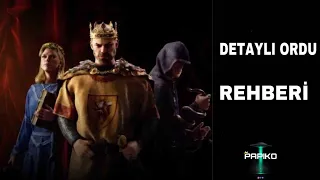 Crusader Kings 3 Rehber Serisi Bölüm 1:Detaylı Ordu #ck #ck3