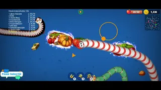🐍Gameplay WormsZone.io #8148 Game of earthworms - Rắn Săn Mồi ,rắn đen huyền thoại ,kịch tính