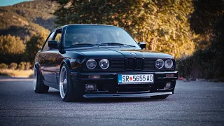 BMW E30 340i V8 - Black Panther | Cinematic